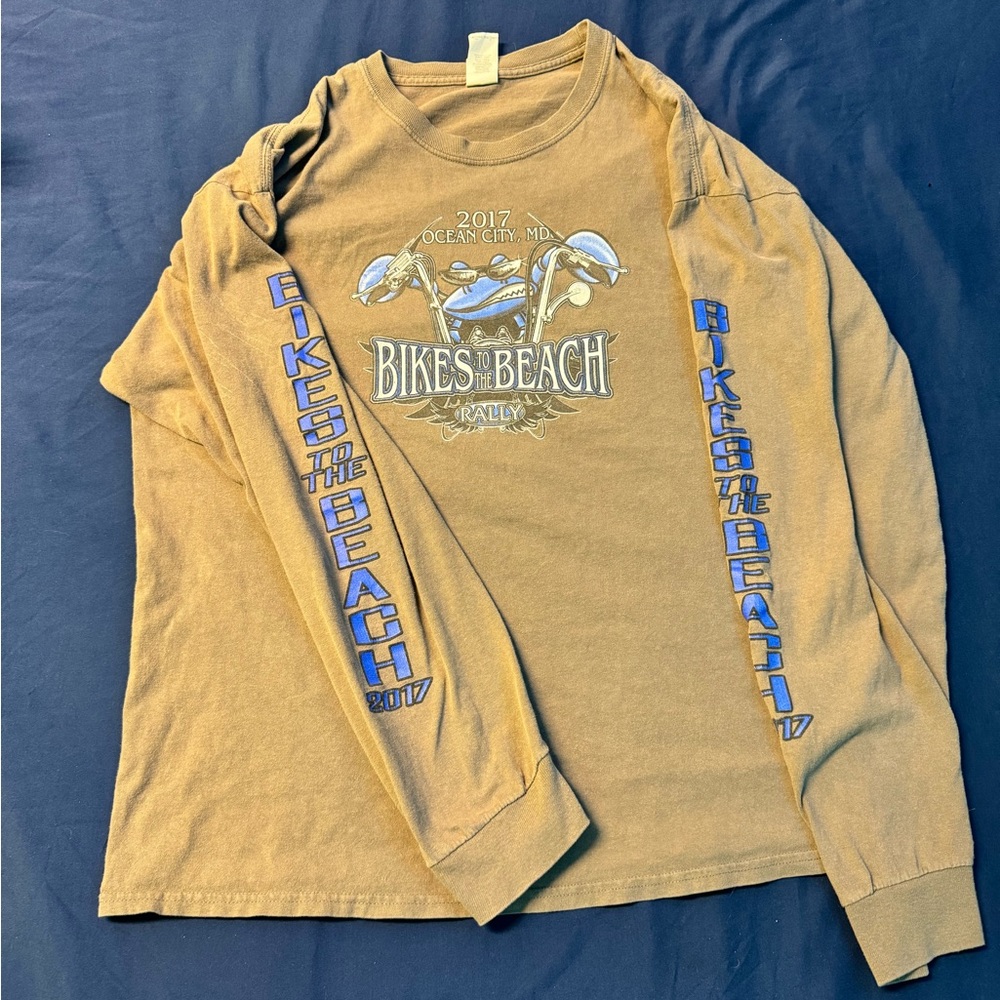Bikes to the Beach Long Sleeve Shirt